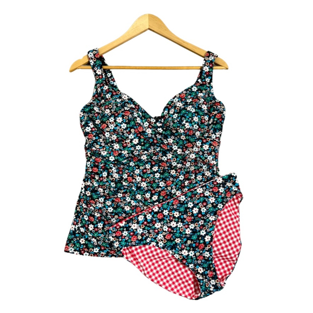 Lands’ End 2 pc Tankini Swimsuit